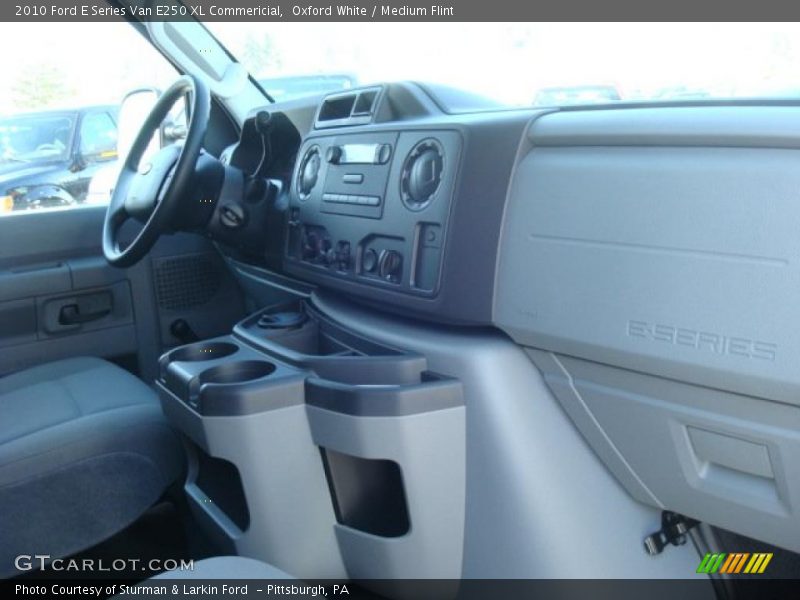 Oxford White / Medium Flint 2010 Ford E Series Van E250 XL Commericial