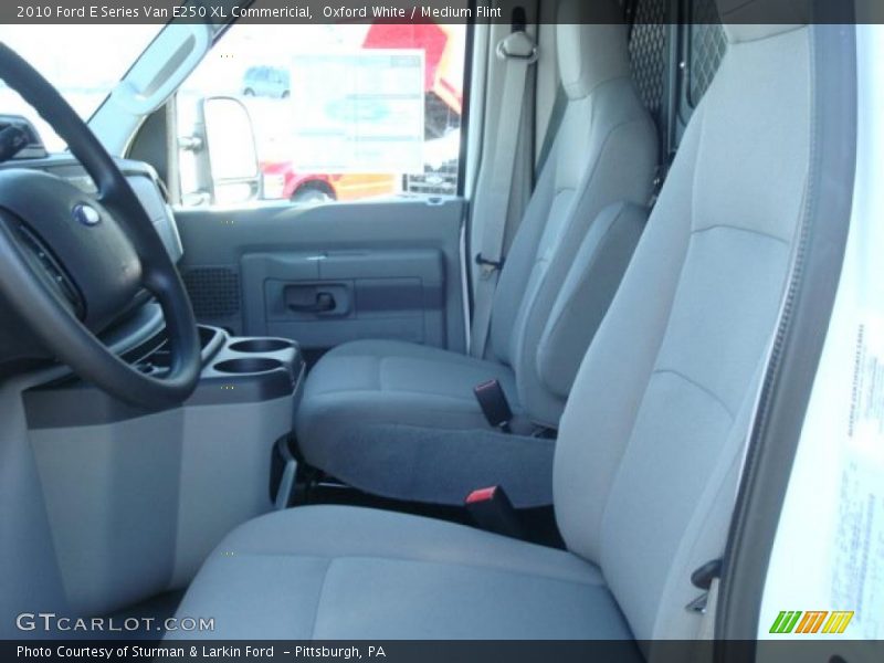 Oxford White / Medium Flint 2010 Ford E Series Van E250 XL Commericial