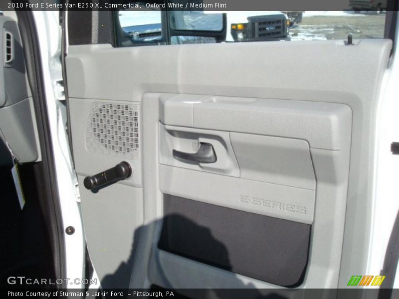 Oxford White / Medium Flint 2010 Ford E Series Van E250 XL Commericial