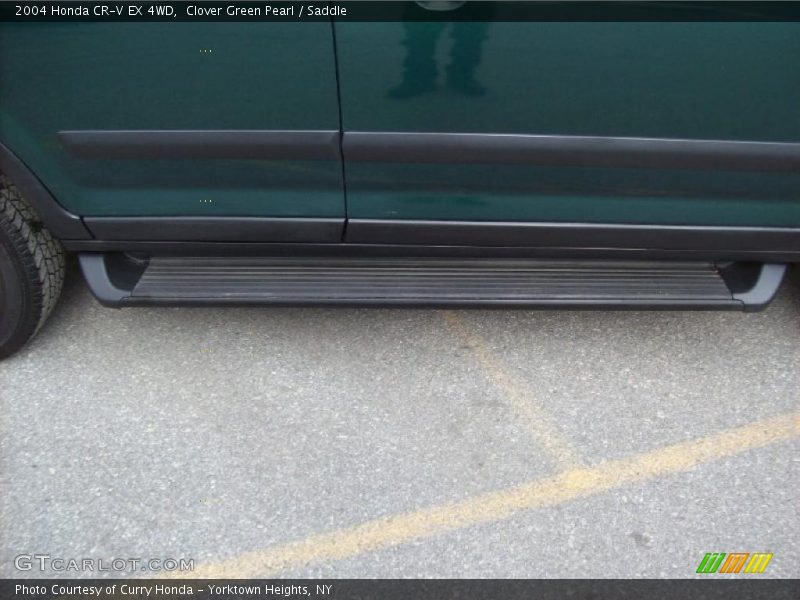 Clover Green Pearl / Saddle 2004 Honda CR-V EX 4WD