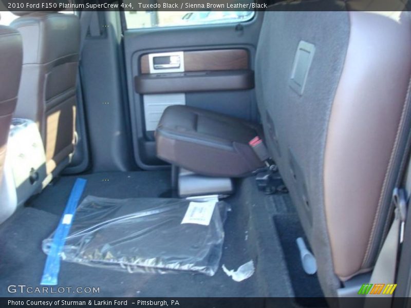 Tuxedo Black / Sienna Brown Leather/Black 2010 Ford F150 Platinum SuperCrew 4x4