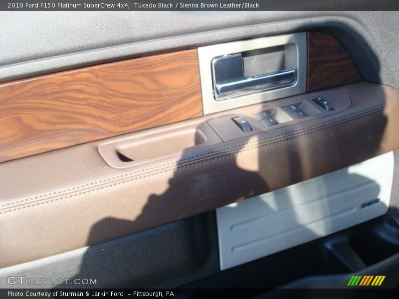 Tuxedo Black / Sienna Brown Leather/Black 2010 Ford F150 Platinum SuperCrew 4x4