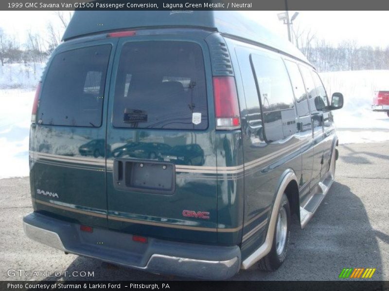 Laguna Green Metallic / Neutral 1999 GMC Savana Van G1500 Passenger Conversion