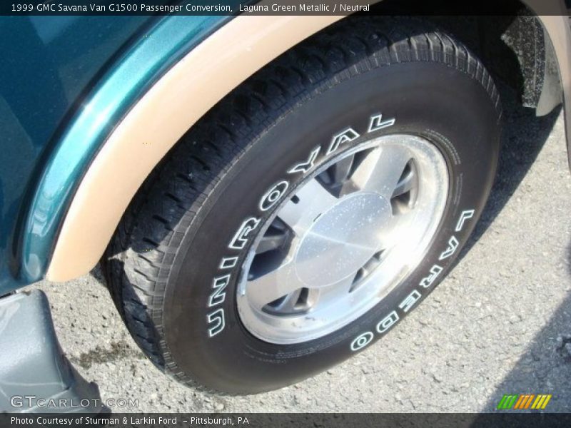 Laguna Green Metallic / Neutral 1999 GMC Savana Van G1500 Passenger Conversion