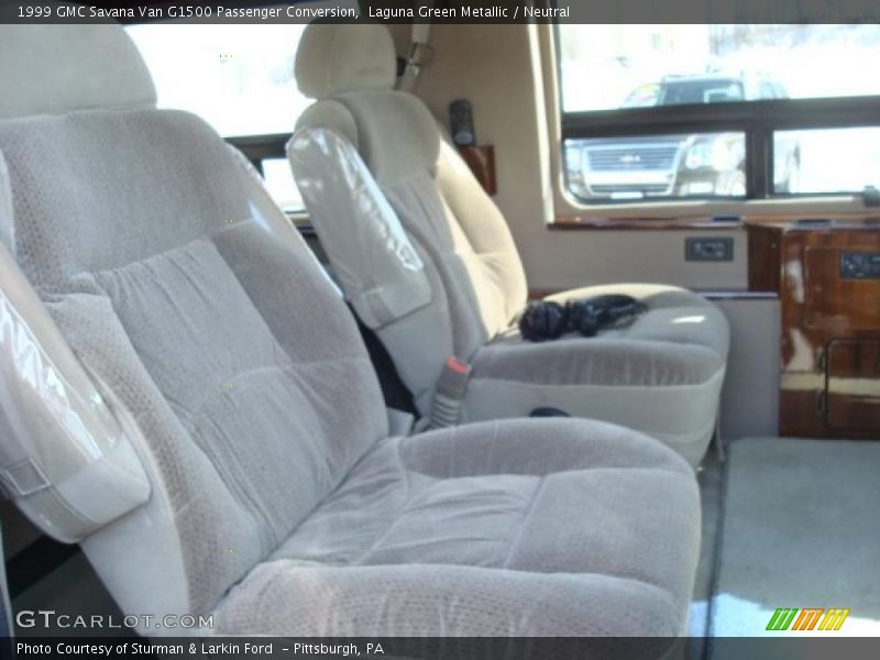 Laguna Green Metallic / Neutral 1999 GMC Savana Van G1500 Passenger Conversion