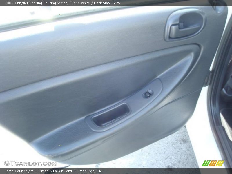 Stone White / Dark Slate Gray 2005 Chrysler Sebring Touring Sedan