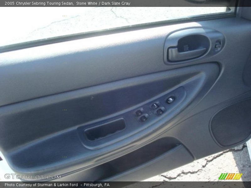 Stone White / Dark Slate Gray 2005 Chrysler Sebring Touring Sedan