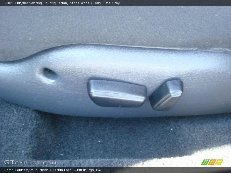 Stone White / Dark Slate Gray 2005 Chrysler Sebring Touring Sedan