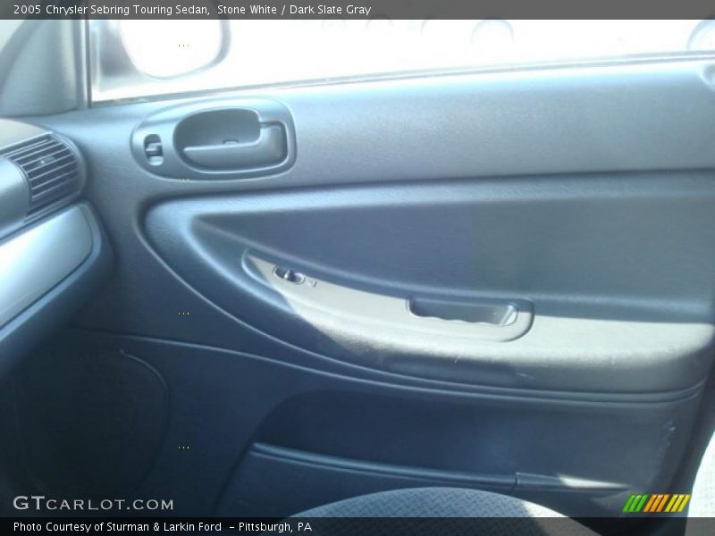 Stone White / Dark Slate Gray 2005 Chrysler Sebring Touring Sedan