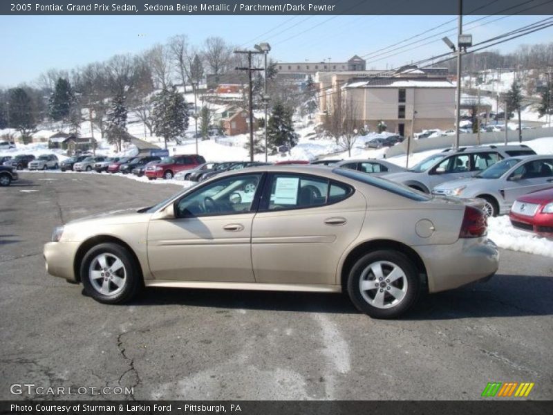 Sedona Beige Metallic / Parchment/Dark Pewter 2005 Pontiac Grand Prix Sedan