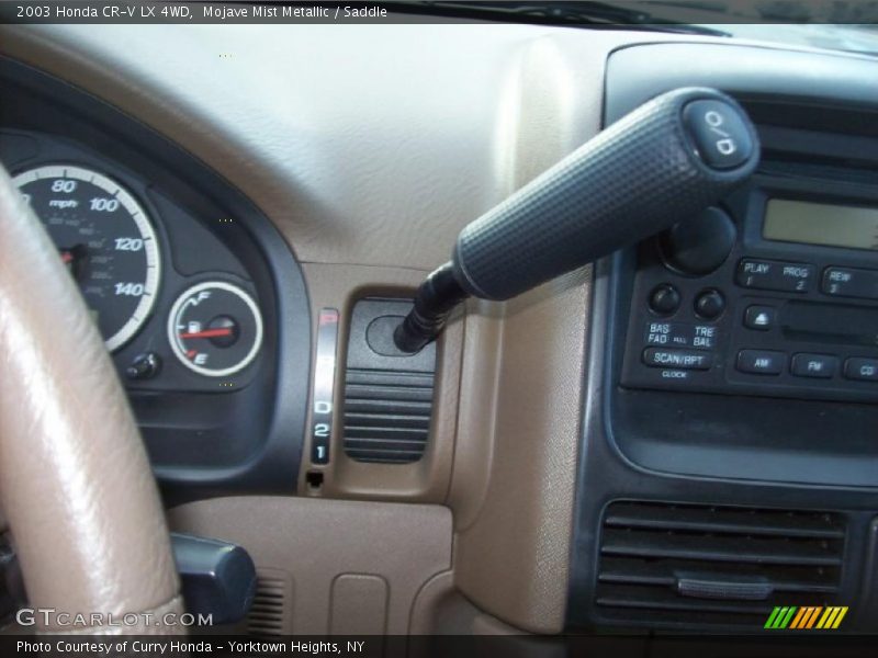 Mojave Mist Metallic / Saddle 2003 Honda CR-V LX 4WD