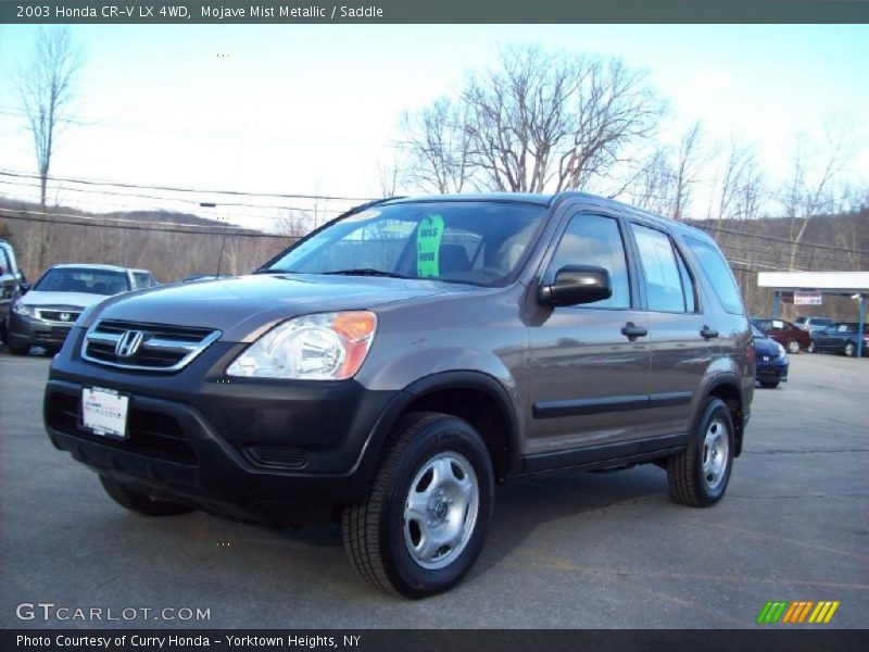 Mojave Mist Metallic / Saddle 2003 Honda CR-V LX 4WD