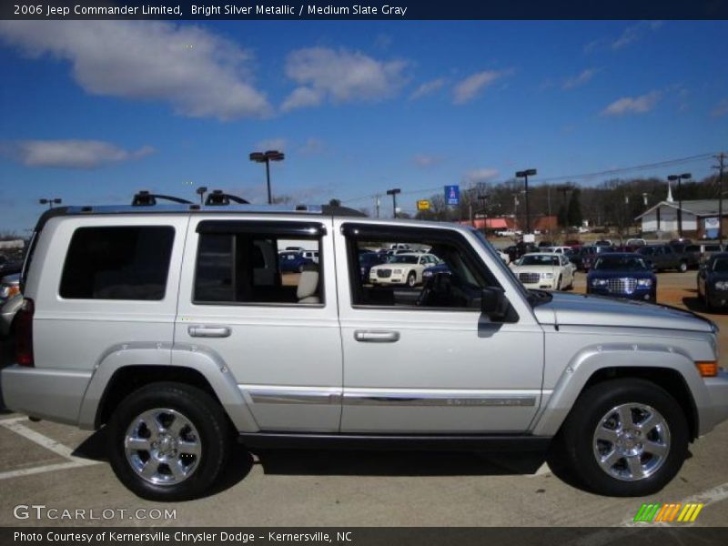 Bright Silver Metallic / Medium Slate Gray 2006 Jeep Commander Limited