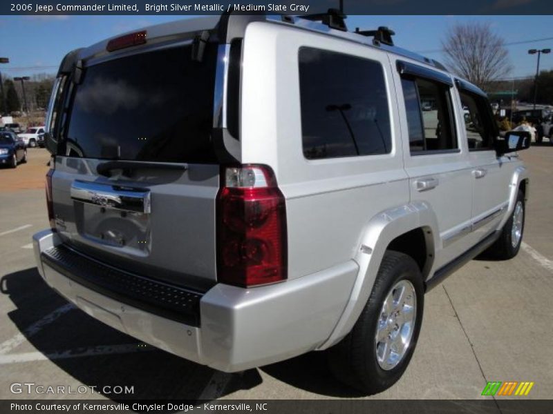 Bright Silver Metallic / Medium Slate Gray 2006 Jeep Commander Limited
