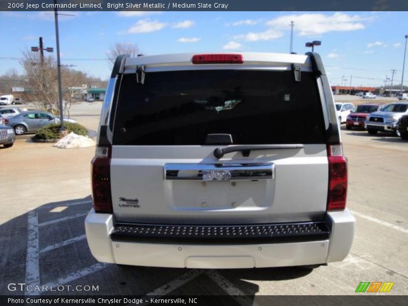 Bright Silver Metallic / Medium Slate Gray 2006 Jeep Commander Limited