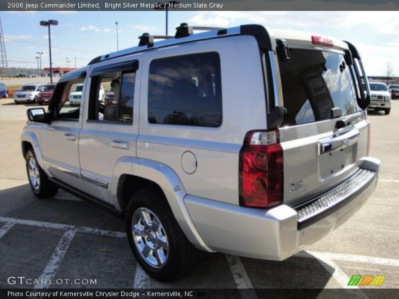 Bright Silver Metallic / Medium Slate Gray 2006 Jeep Commander Limited