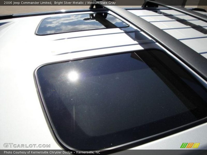Bright Silver Metallic / Medium Slate Gray 2006 Jeep Commander Limited