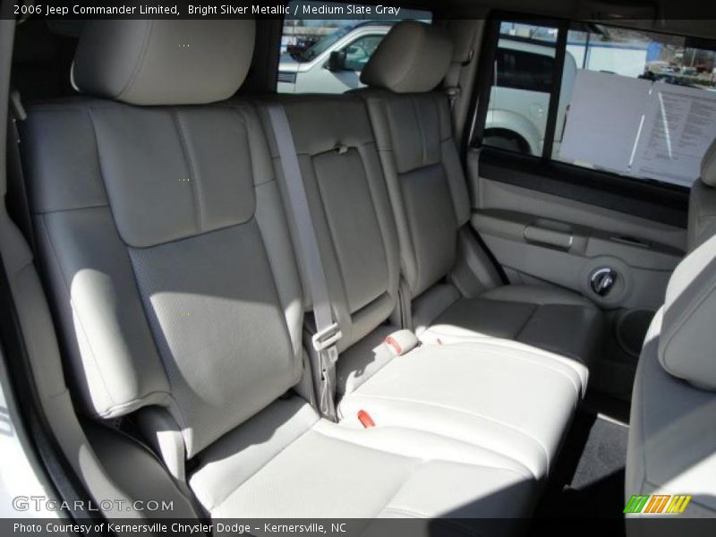 Bright Silver Metallic / Medium Slate Gray 2006 Jeep Commander Limited