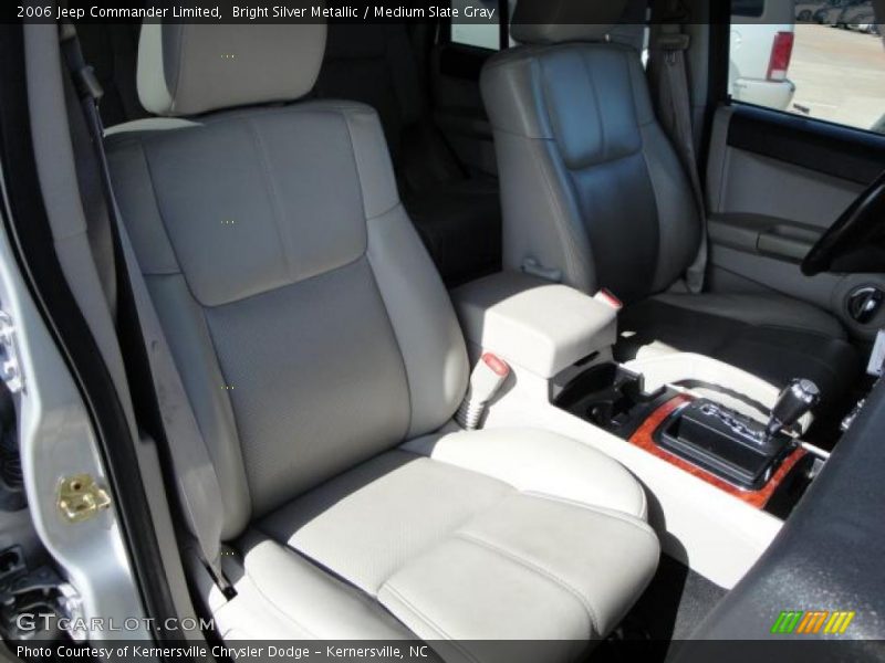 Bright Silver Metallic / Medium Slate Gray 2006 Jeep Commander Limited