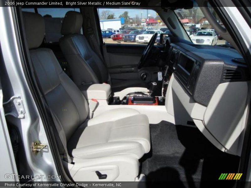 Bright Silver Metallic / Medium Slate Gray 2006 Jeep Commander Limited