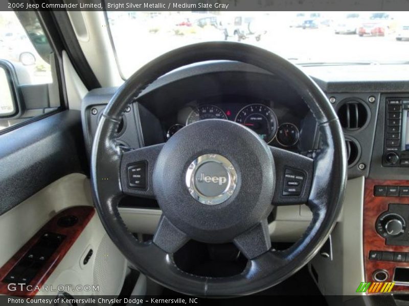Bright Silver Metallic / Medium Slate Gray 2006 Jeep Commander Limited