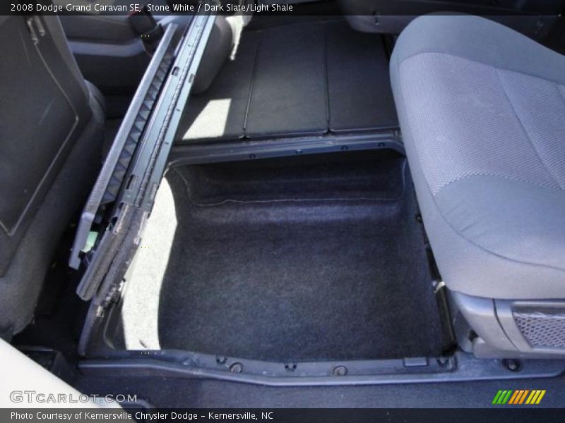 Stone White / Dark Slate/Light Shale 2008 Dodge Grand Caravan SE