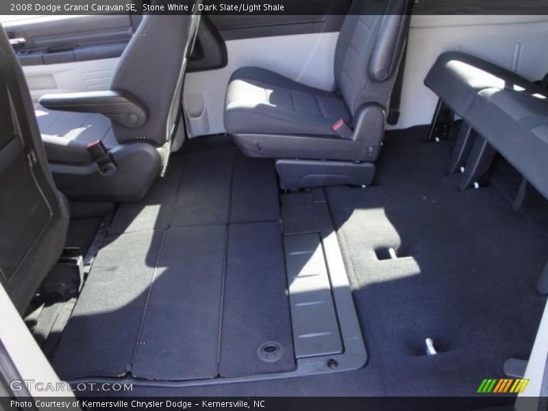 Stone White / Dark Slate/Light Shale 2008 Dodge Grand Caravan SE