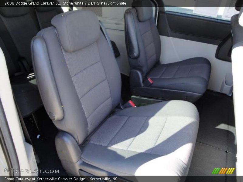Stone White / Dark Slate/Light Shale 2008 Dodge Grand Caravan SE
