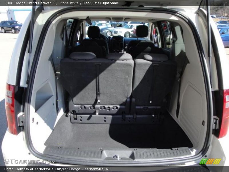 Stone White / Dark Slate/Light Shale 2008 Dodge Grand Caravan SE