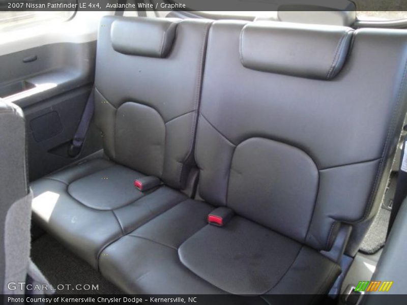 Avalanche White / Graphite 2007 Nissan Pathfinder LE 4x4