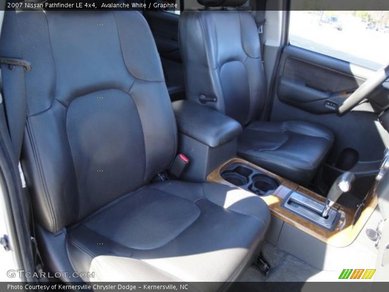 Avalanche White / Graphite 2007 Nissan Pathfinder LE 4x4