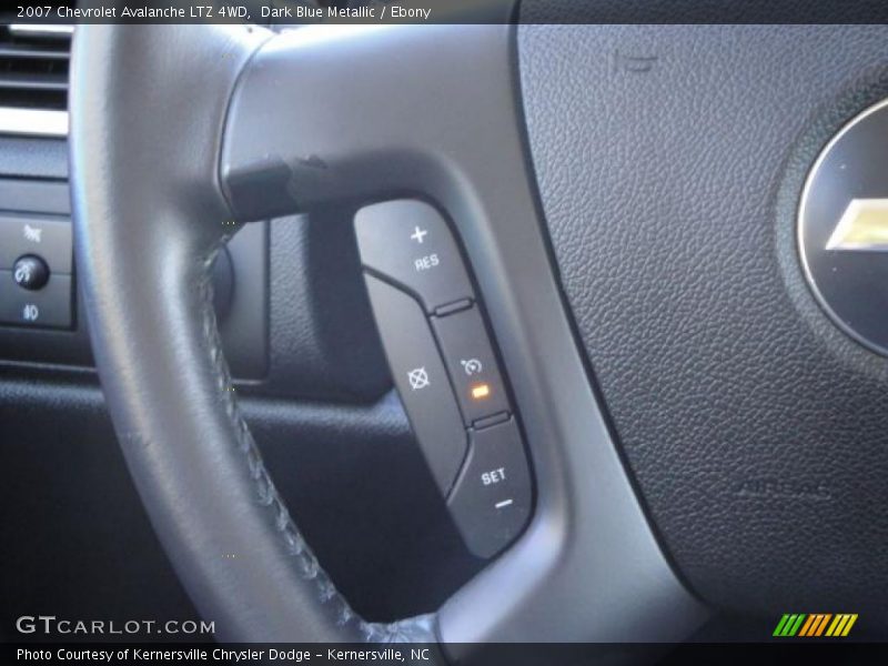 Dark Blue Metallic / Ebony 2007 Chevrolet Avalanche LTZ 4WD