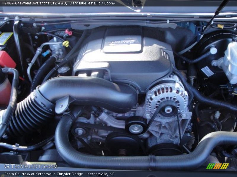 Dark Blue Metallic / Ebony 2007 Chevrolet Avalanche LTZ 4WD