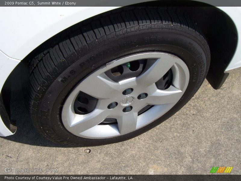 Summit White / Ebony 2009 Pontiac G5