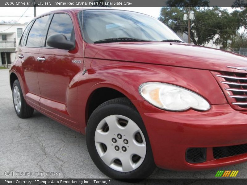 Inferno Red Crystal Pearl / Pastel Slate Gray 2006 Chrysler PT Cruiser
