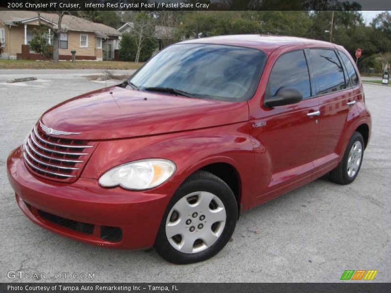 Inferno Red Crystal Pearl / Pastel Slate Gray 2006 Chrysler PT Cruiser