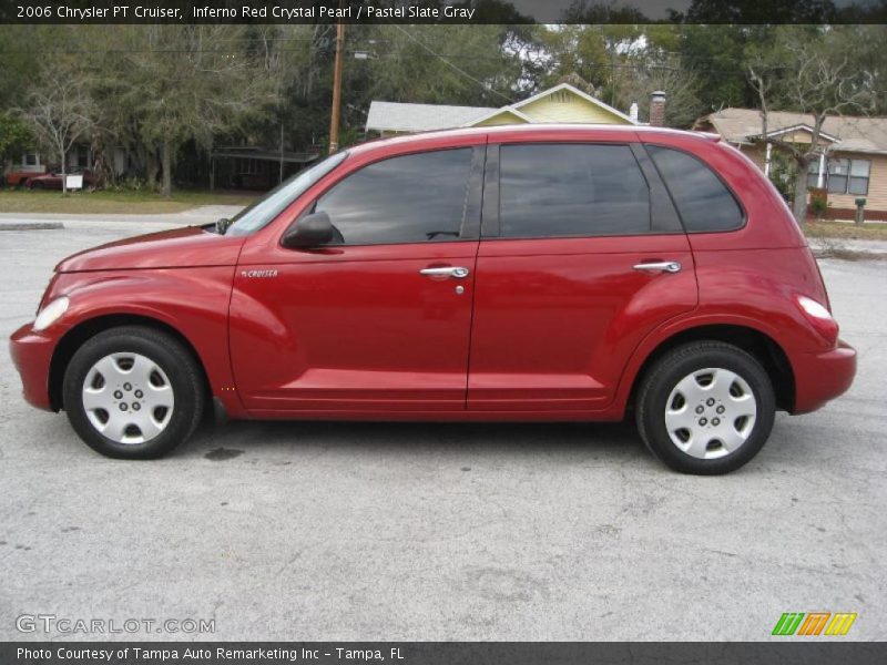 Inferno Red Crystal Pearl / Pastel Slate Gray 2006 Chrysler PT Cruiser