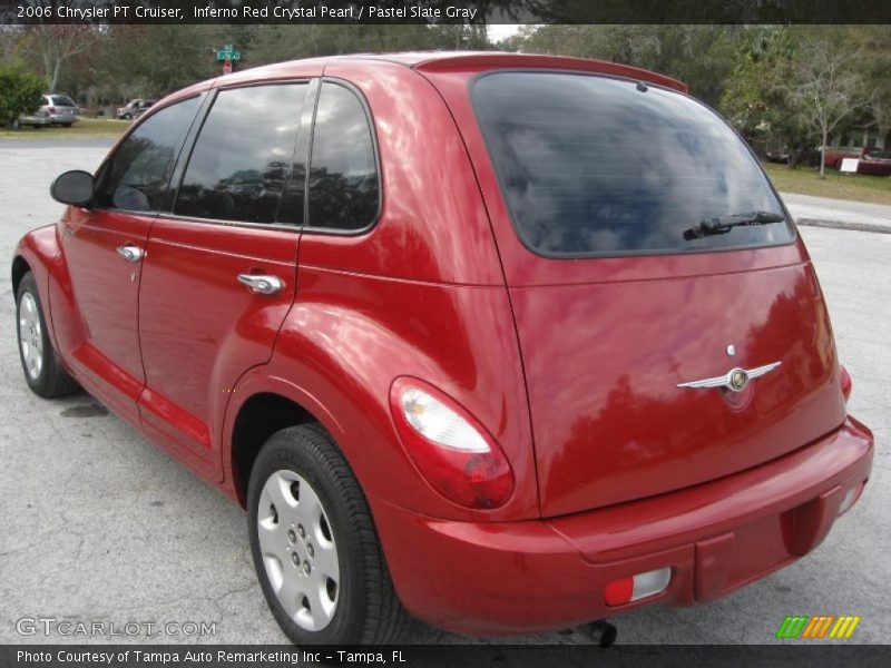 Inferno Red Crystal Pearl / Pastel Slate Gray 2006 Chrysler PT Cruiser