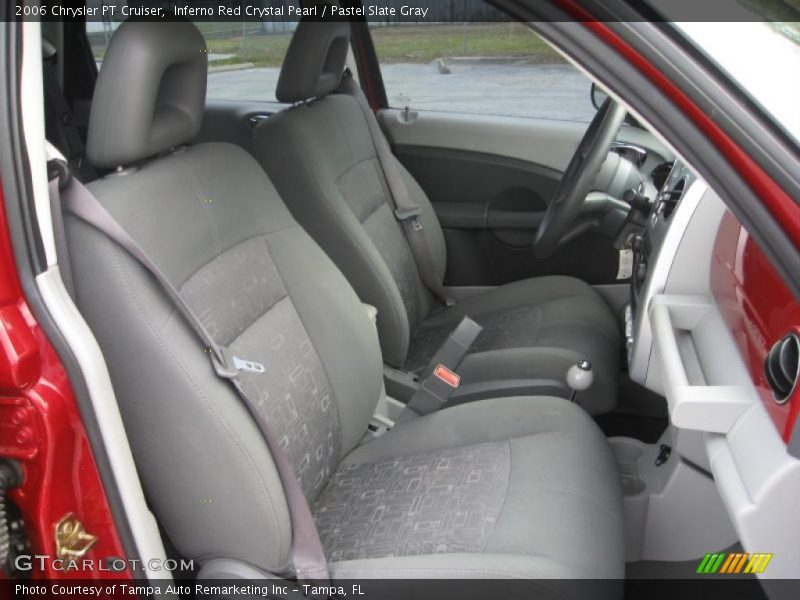 Inferno Red Crystal Pearl / Pastel Slate Gray 2006 Chrysler PT Cruiser