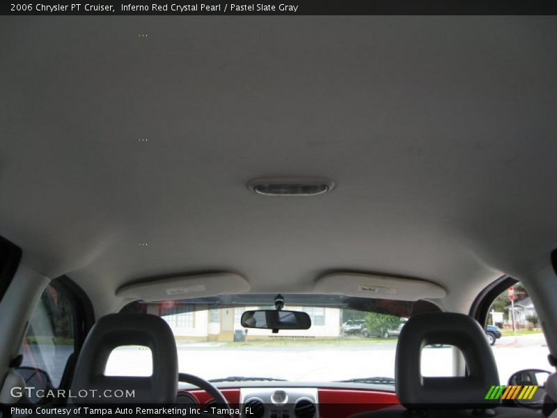Inferno Red Crystal Pearl / Pastel Slate Gray 2006 Chrysler PT Cruiser