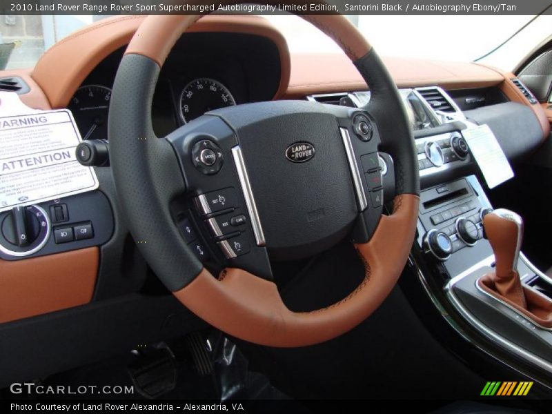  2010 Range Rover Sport Supercharged Autobiography Limited Edition Autobiography Ebony/Tan Interior