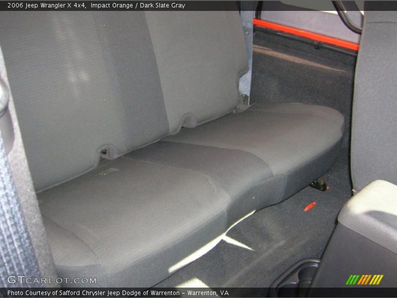 Impact Orange / Dark Slate Gray 2006 Jeep Wrangler X 4x4