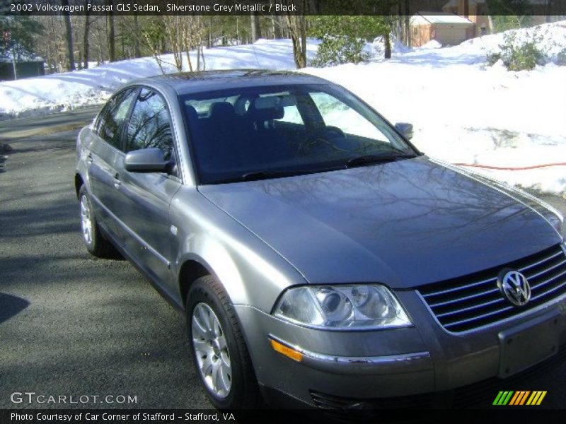 Silverstone Grey Metallic / Black 2002 Volkswagen Passat GLS Sedan