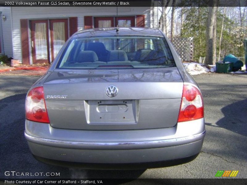 Silverstone Grey Metallic / Black 2002 Volkswagen Passat GLS Sedan