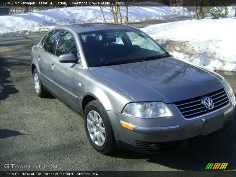 Silverstone Grey Metallic / Black 2002 Volkswagen Passat GLS Sedan