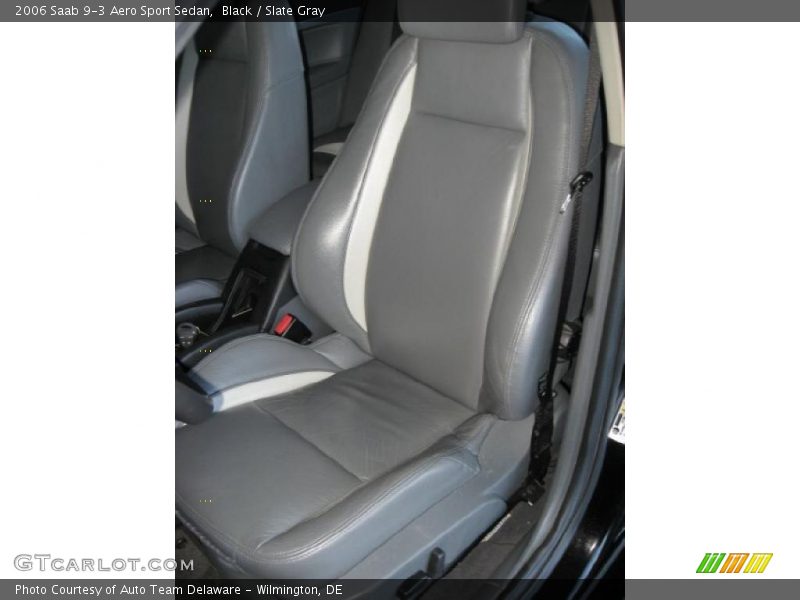 Black / Slate Gray 2006 Saab 9-3 Aero Sport Sedan