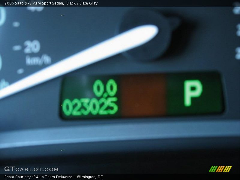 Black / Slate Gray 2006 Saab 9-3 Aero Sport Sedan