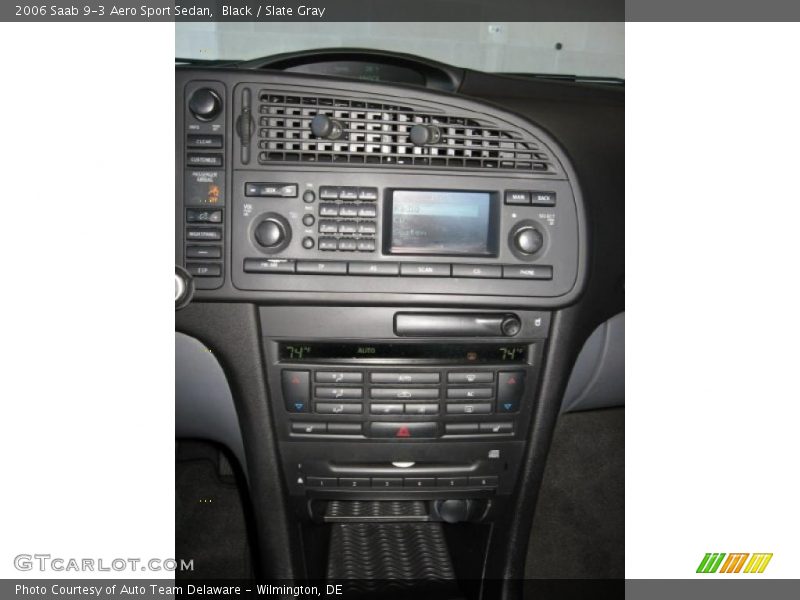 Black / Slate Gray 2006 Saab 9-3 Aero Sport Sedan