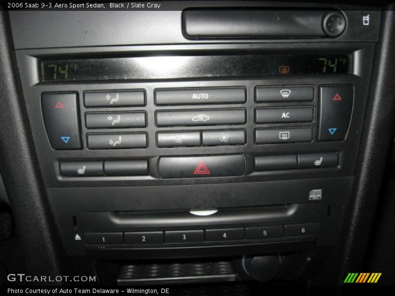 Black / Slate Gray 2006 Saab 9-3 Aero Sport Sedan