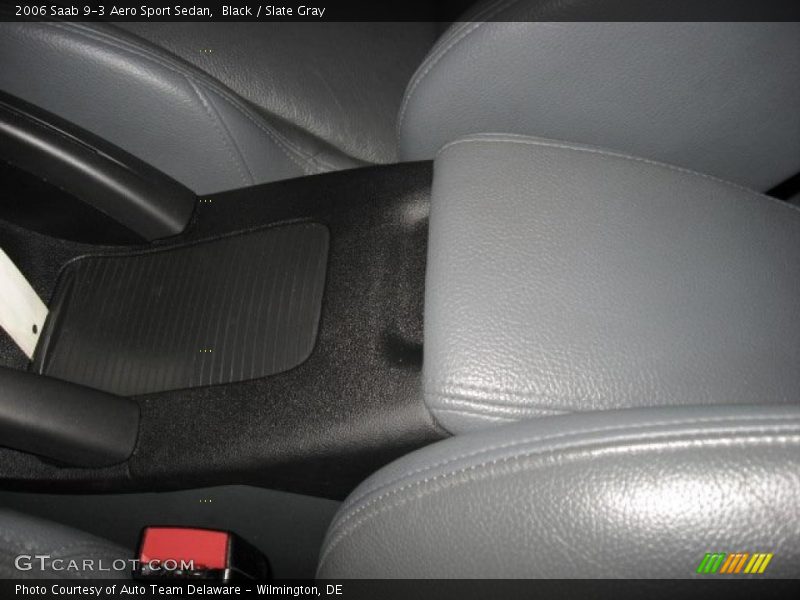 Black / Slate Gray 2006 Saab 9-3 Aero Sport Sedan